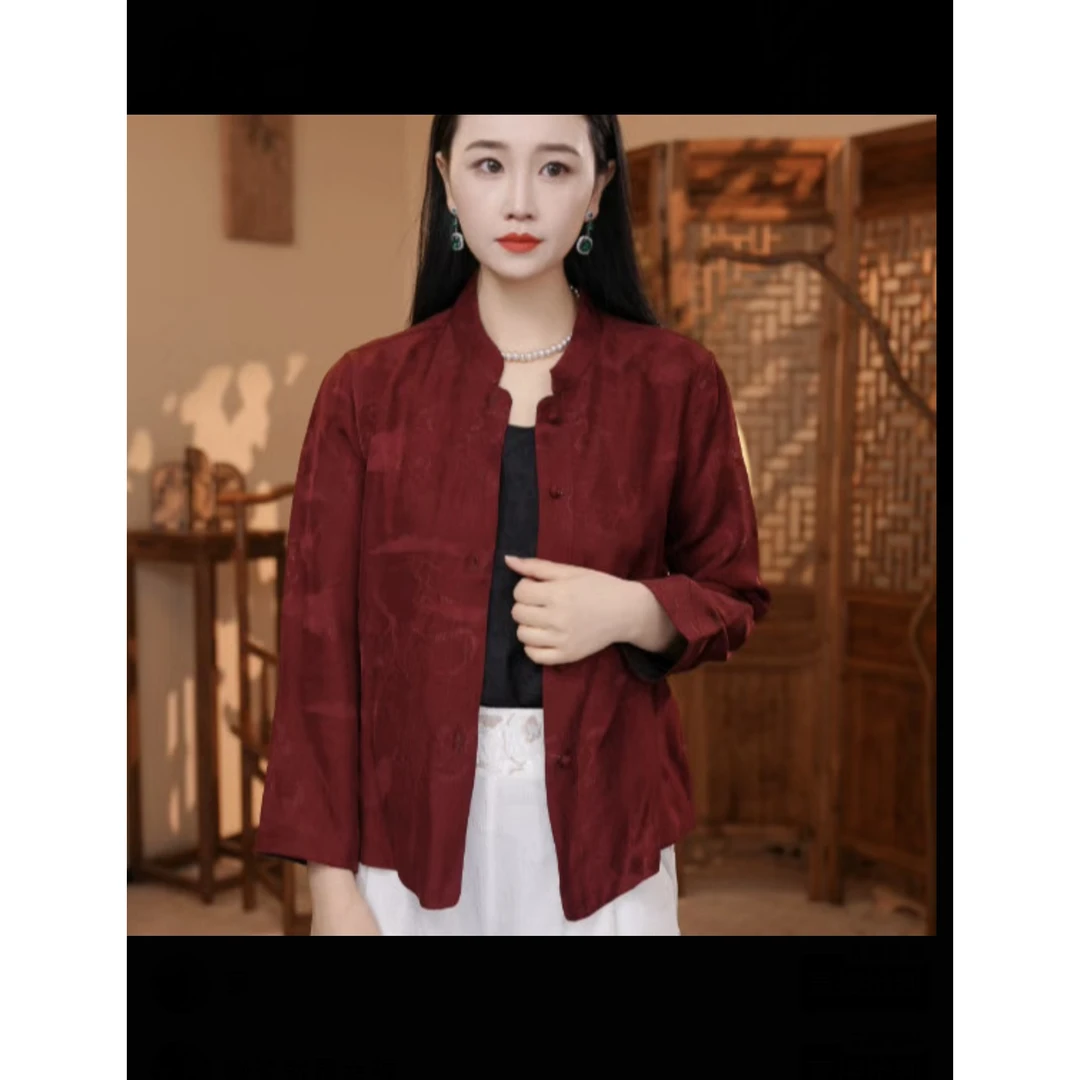 8986长袖国风新中式简约外套