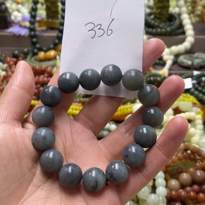 未镶嵌透闪石-蛇纹石玉手链