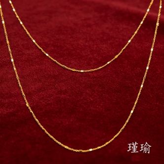 JINYU/唯享 经典百搭K04537小方块项链47353
