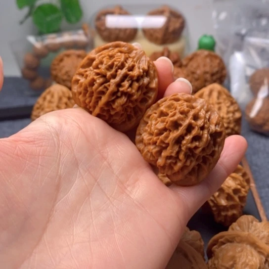 吊坠文玩核桃全品38秦精品