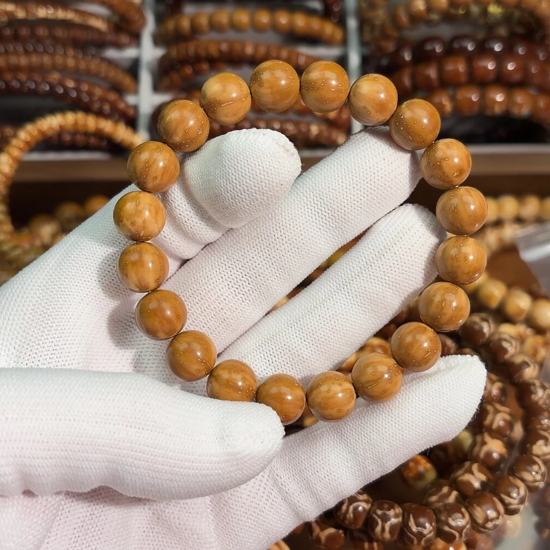 B***）手串紫金鼠紫金鼠黄金甲实心圆珠卡10.9