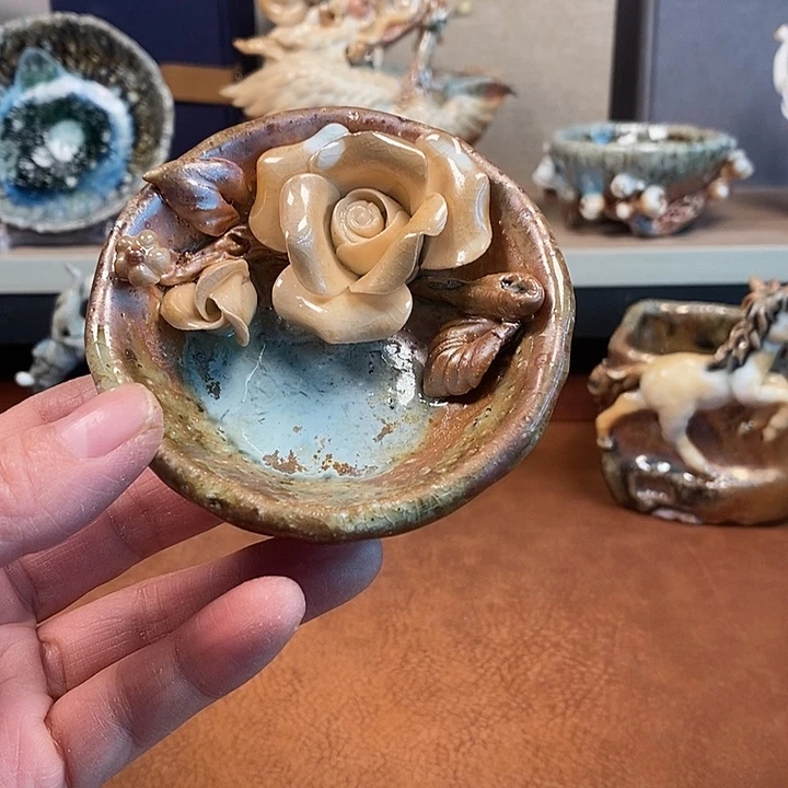 瓷片开始对自己好的东西