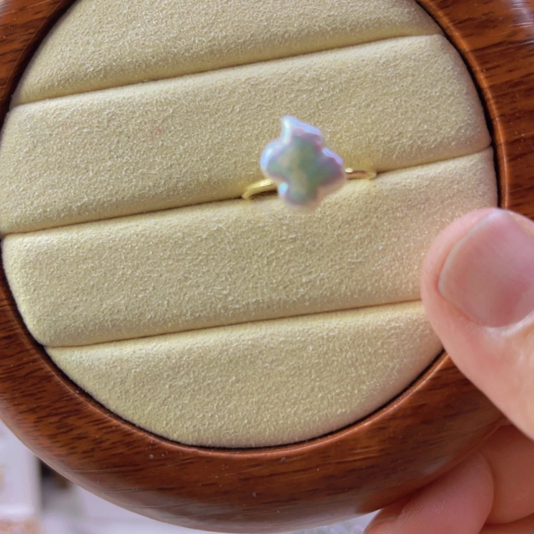 淡水珍珠手绳合金