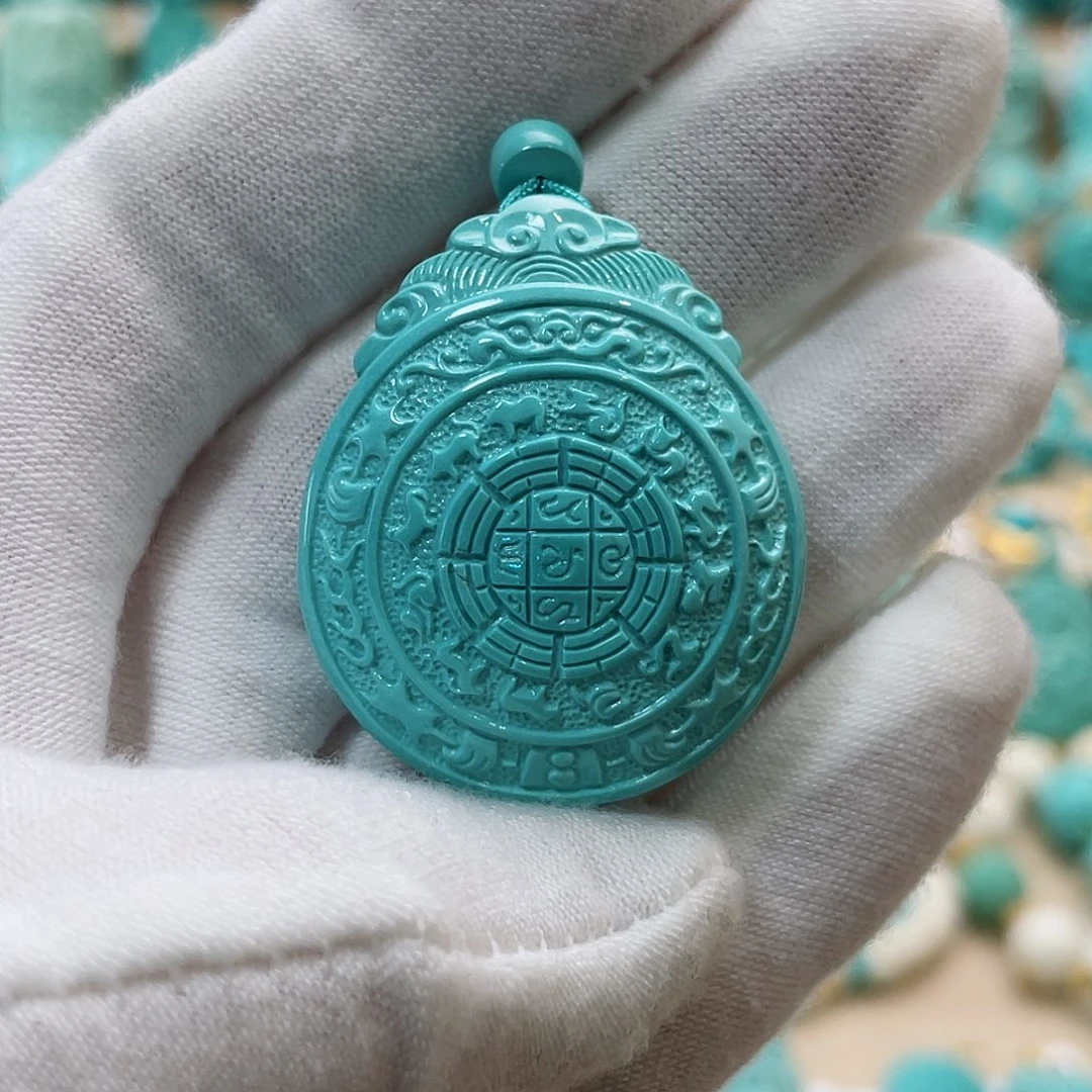 绿松石珠宝奇石未镶嵌