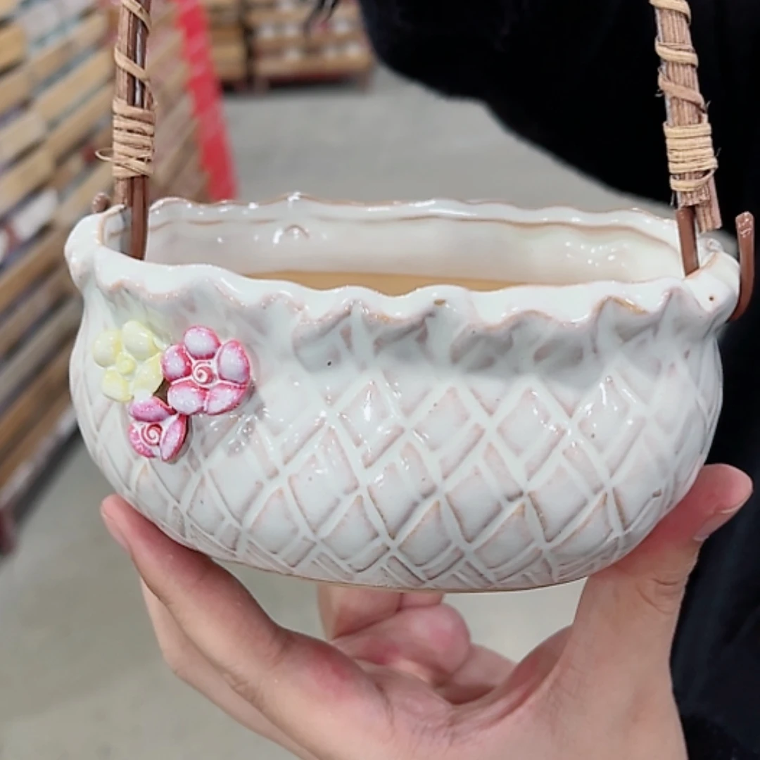 【闪购商品】陶瓷陶瓷多肉精美花盆