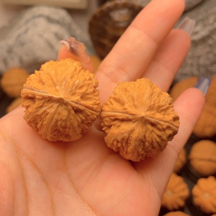 把件文玩核桃爆米花球