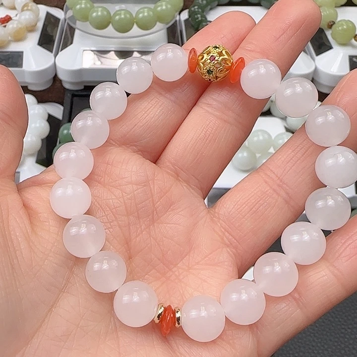 和田玉手串未镶嵌