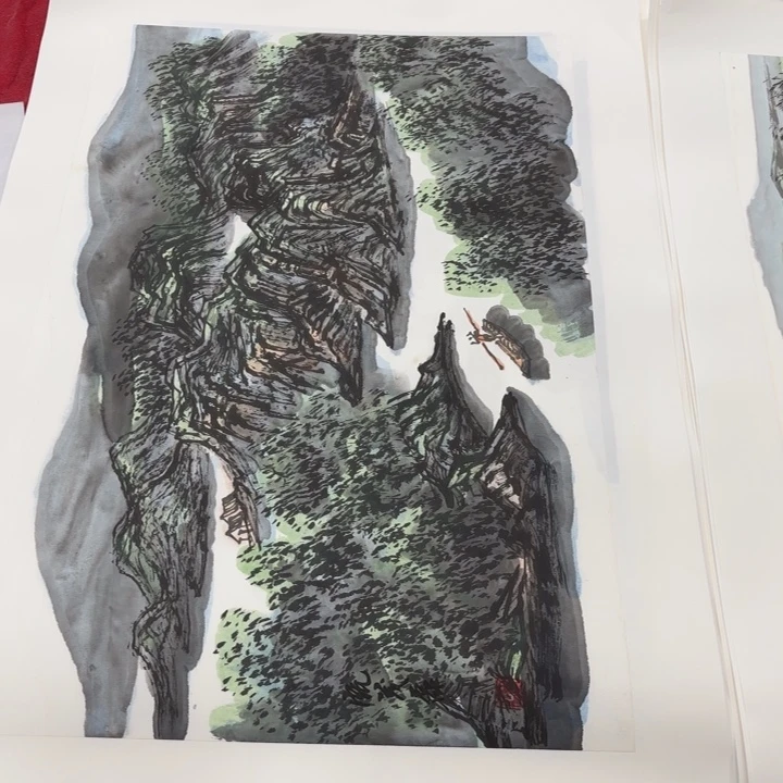 国画花鸟等多种鸟类和鸟类为