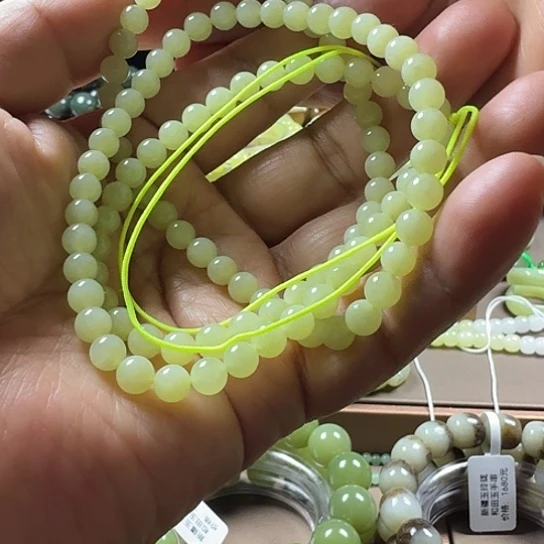 和田玉（糖玉）未镶嵌手链