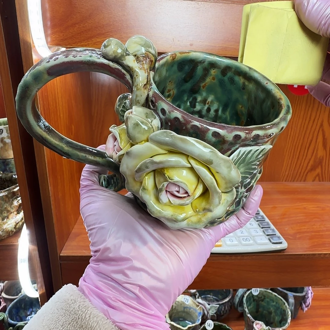 纯手工咖啡杯，餐具