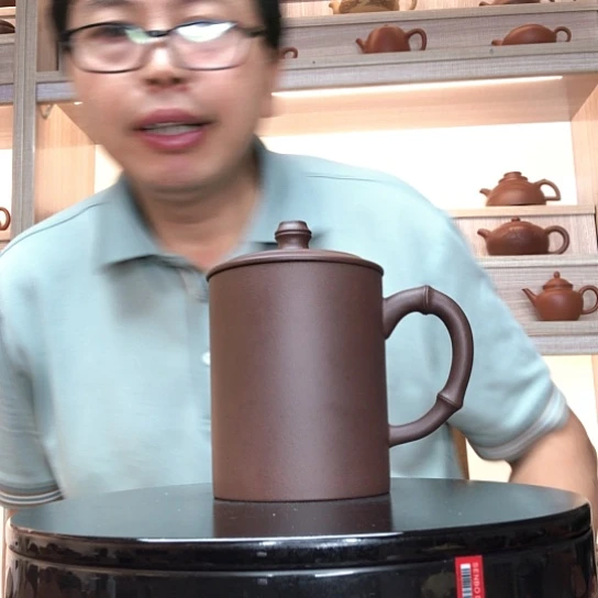 茶杯紫泥办公杯容量450
