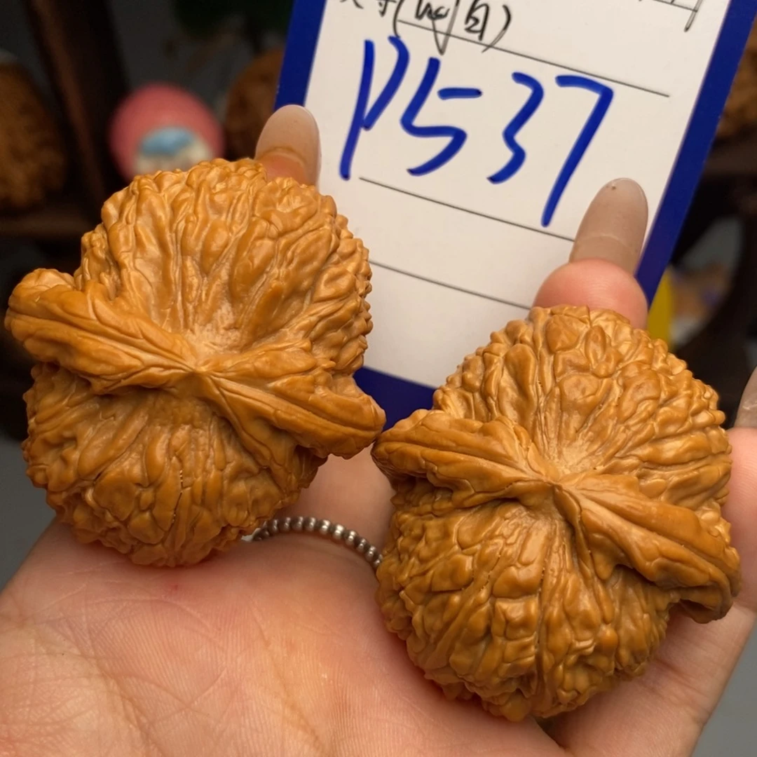 吊坠文玩核桃白狮子41
