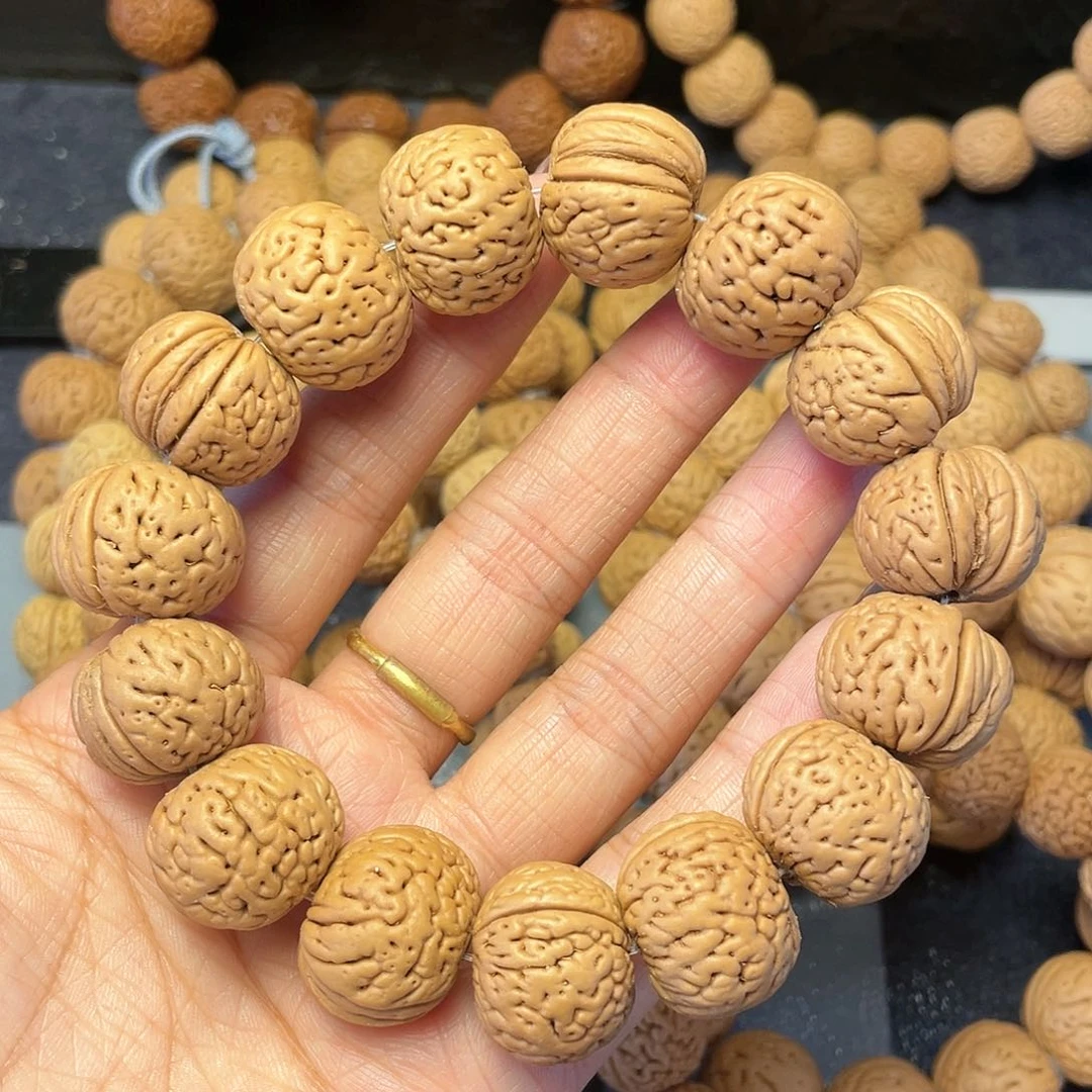 桃核手串19磨盘手串