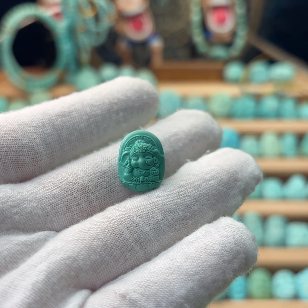 绿松石未镶嵌配饰