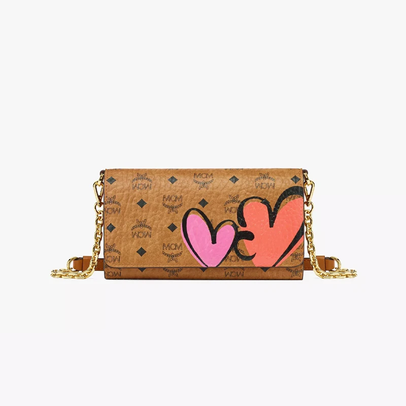 MCM【重磅新品】Visetos女士精致百搭链条钱包