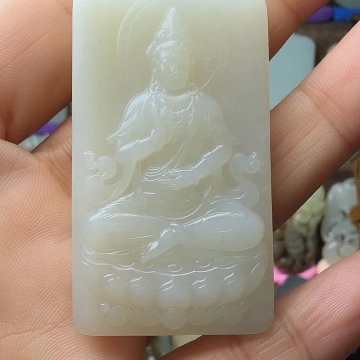 和田玉（糖玉）未镶嵌颈饰