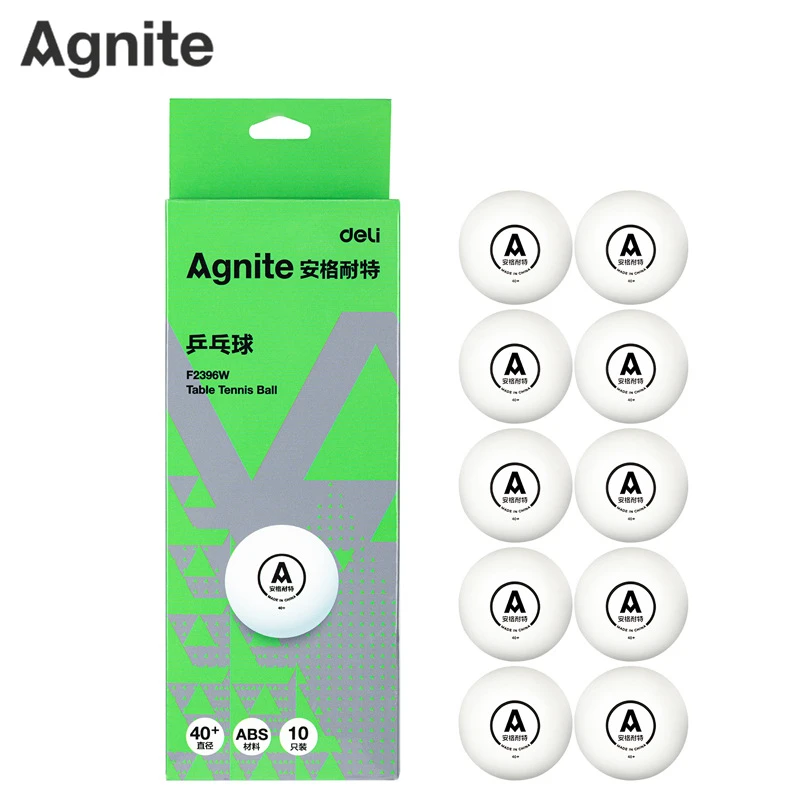 包邮得力乒乓球学生成人比赛办公娱乐体育用球安格耐特乒乓球