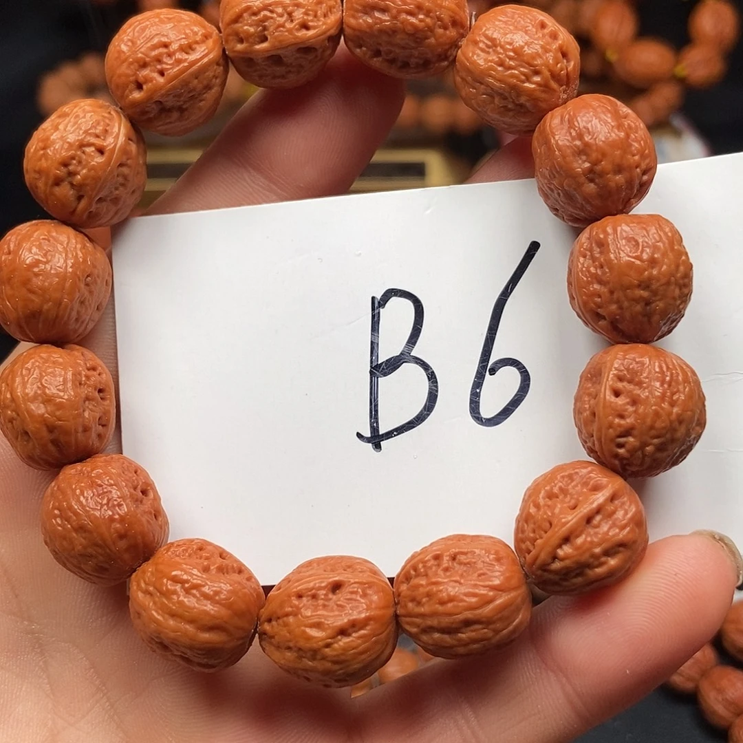 文玩核桃手串泥鳅背16