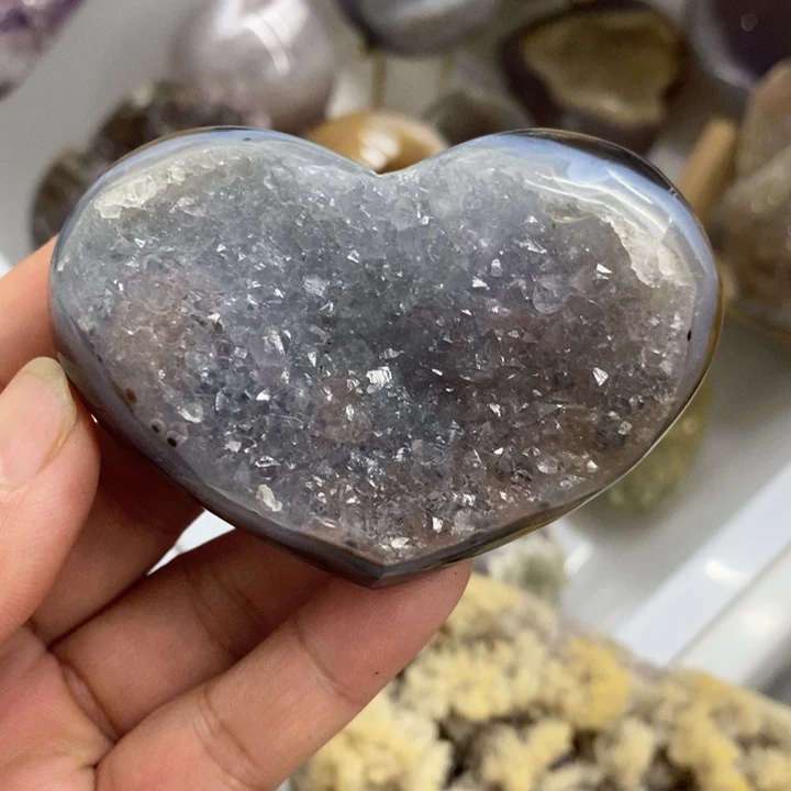 珠宝半成品未镶嵌紫晶