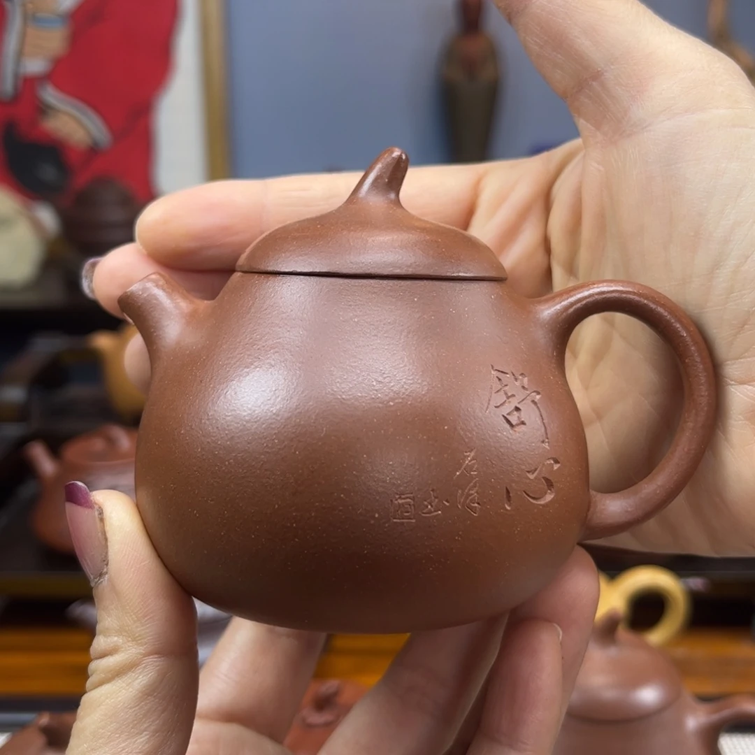紫砂茶具半手工制作
