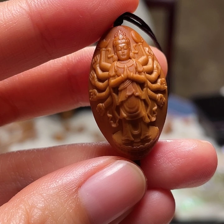 橄榄核吊坠橄榄核