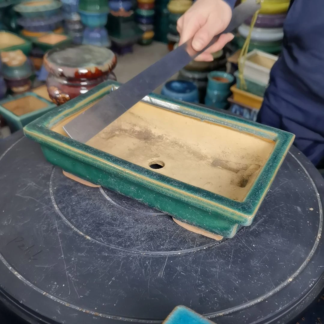 21.5×12.5深4.5石湾花盆默认微瑕