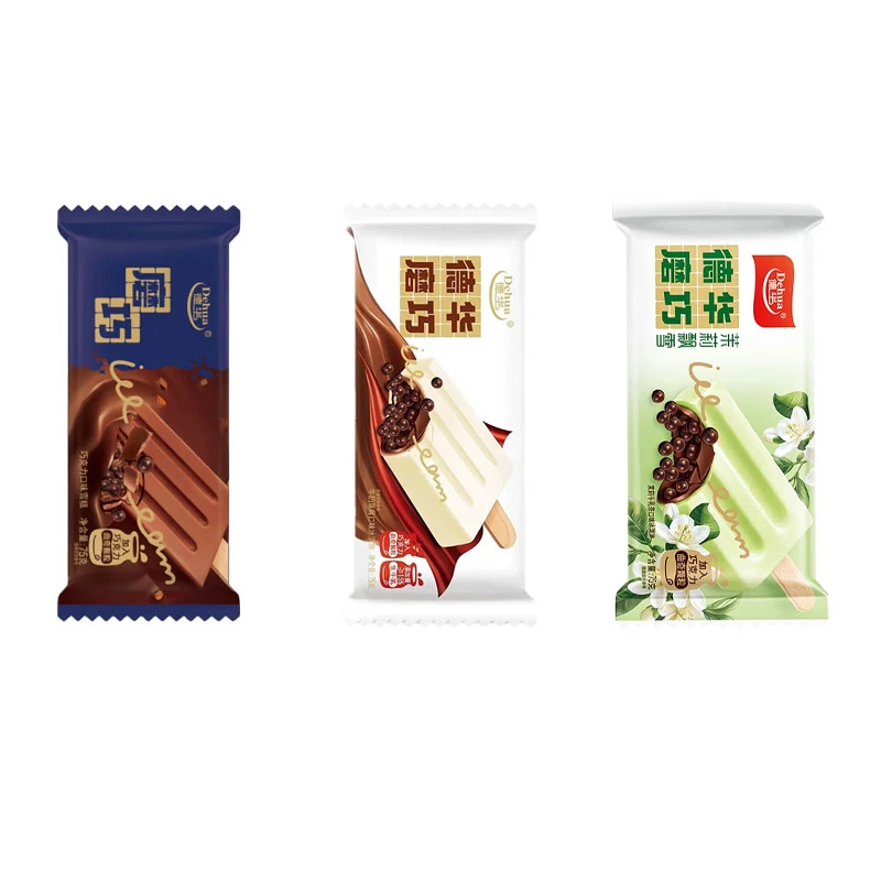 【16~32支】德华磨巧雪糕巧克力牛奶草莓茉莉飘雪网红冰淇淋冷饮