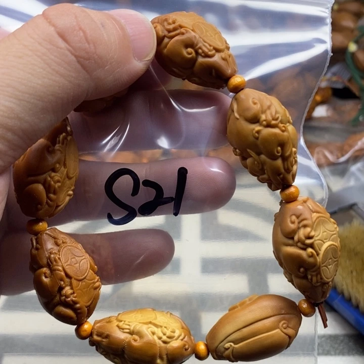 橄榄核手串/手链橄榄核雕工艺手串