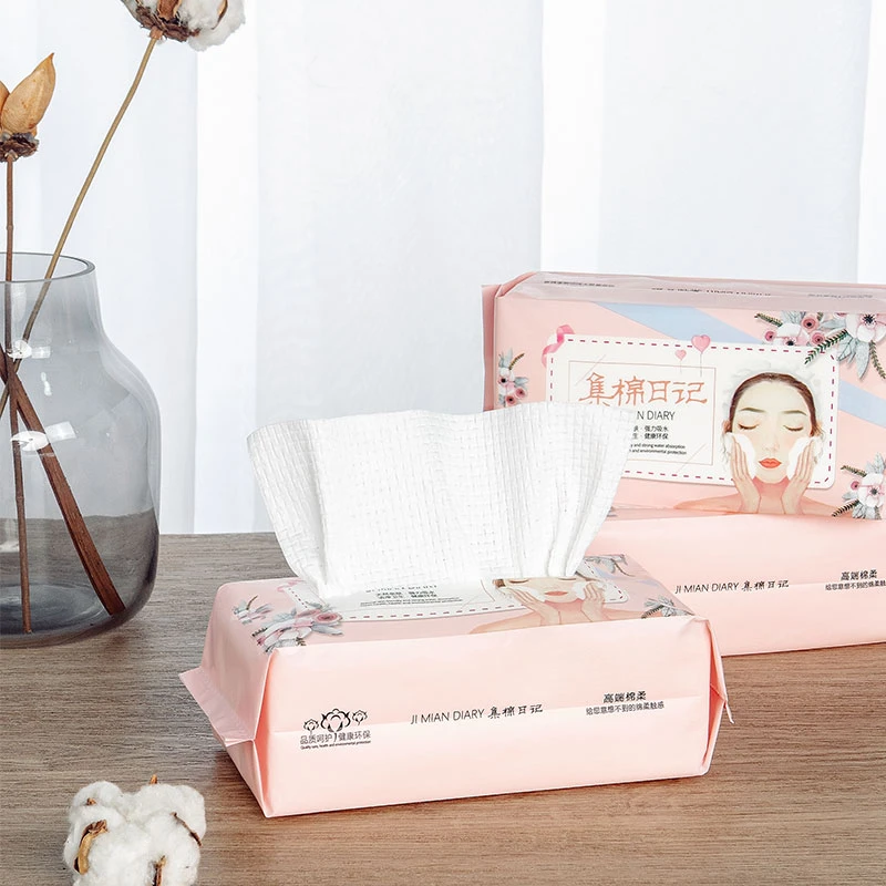 【洗脸巾】加厚升级洗脸巾一次性6包棉柔巾毛巾105g布20*20cm