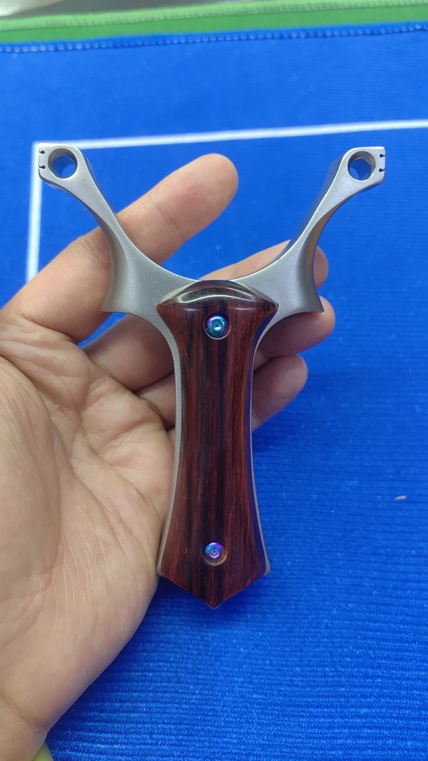 【火狼正品】小牛单卡光纤瞄点瞄具卡球闭口贴片直板扁皮圆皮弹弓