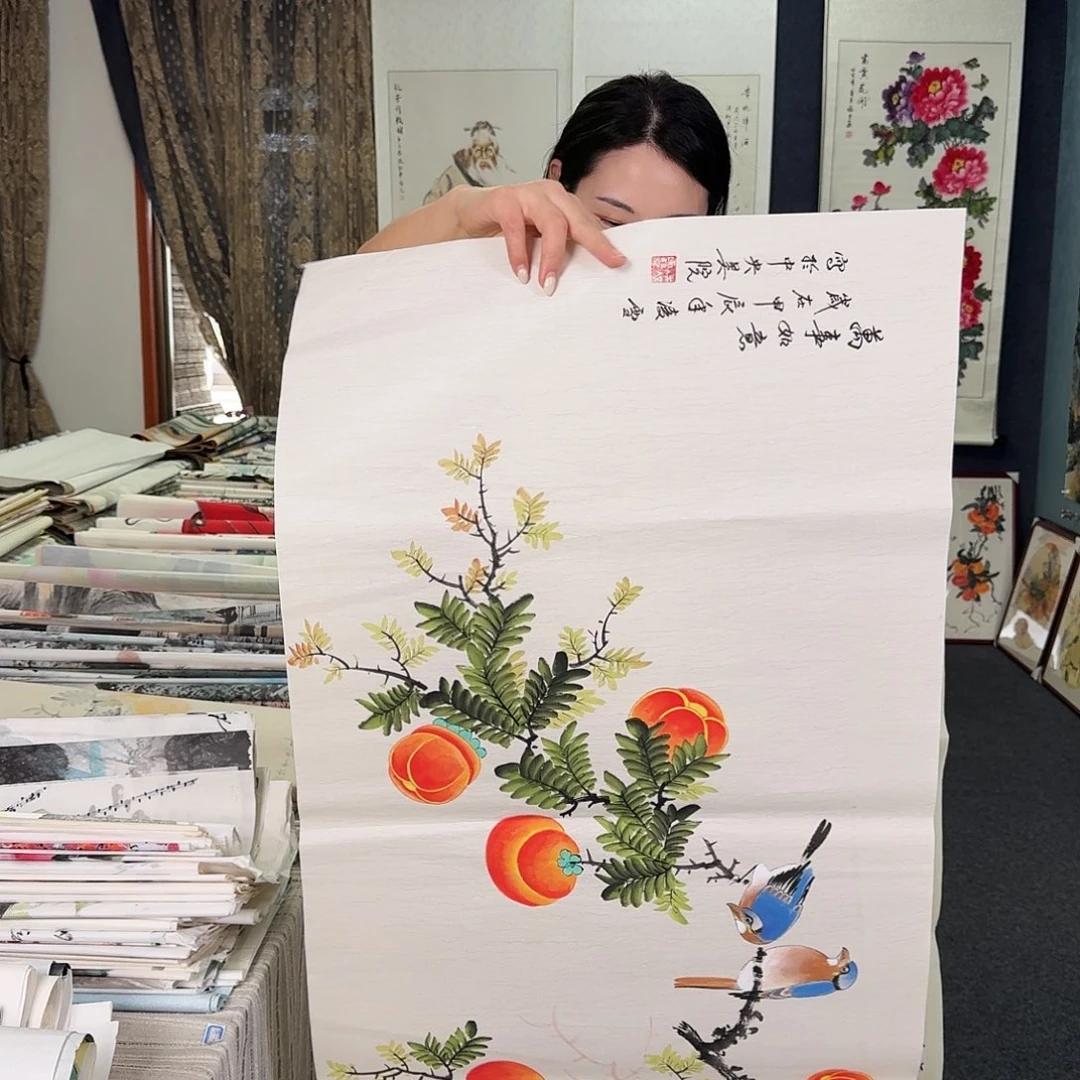 纯手绘国画好作品