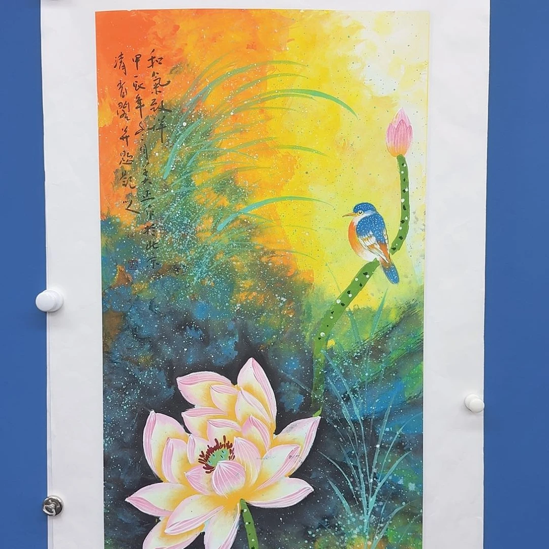 国画多次参加国内外