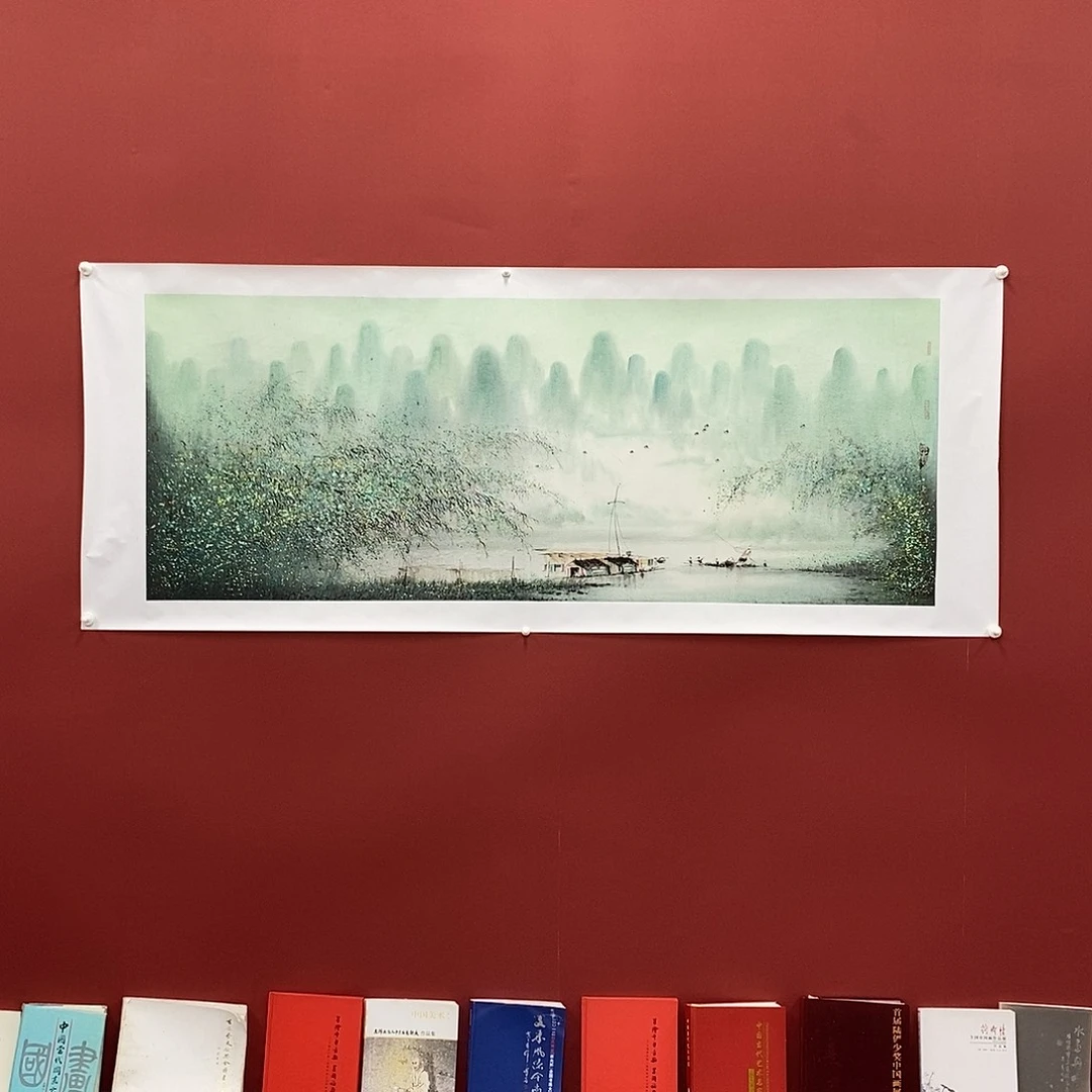 国画胡云小六尺180*70精品佳作