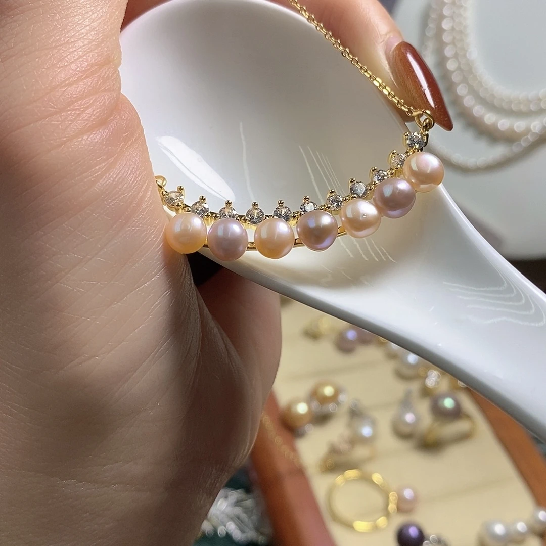 淡水珍珠颈饰未镶嵌