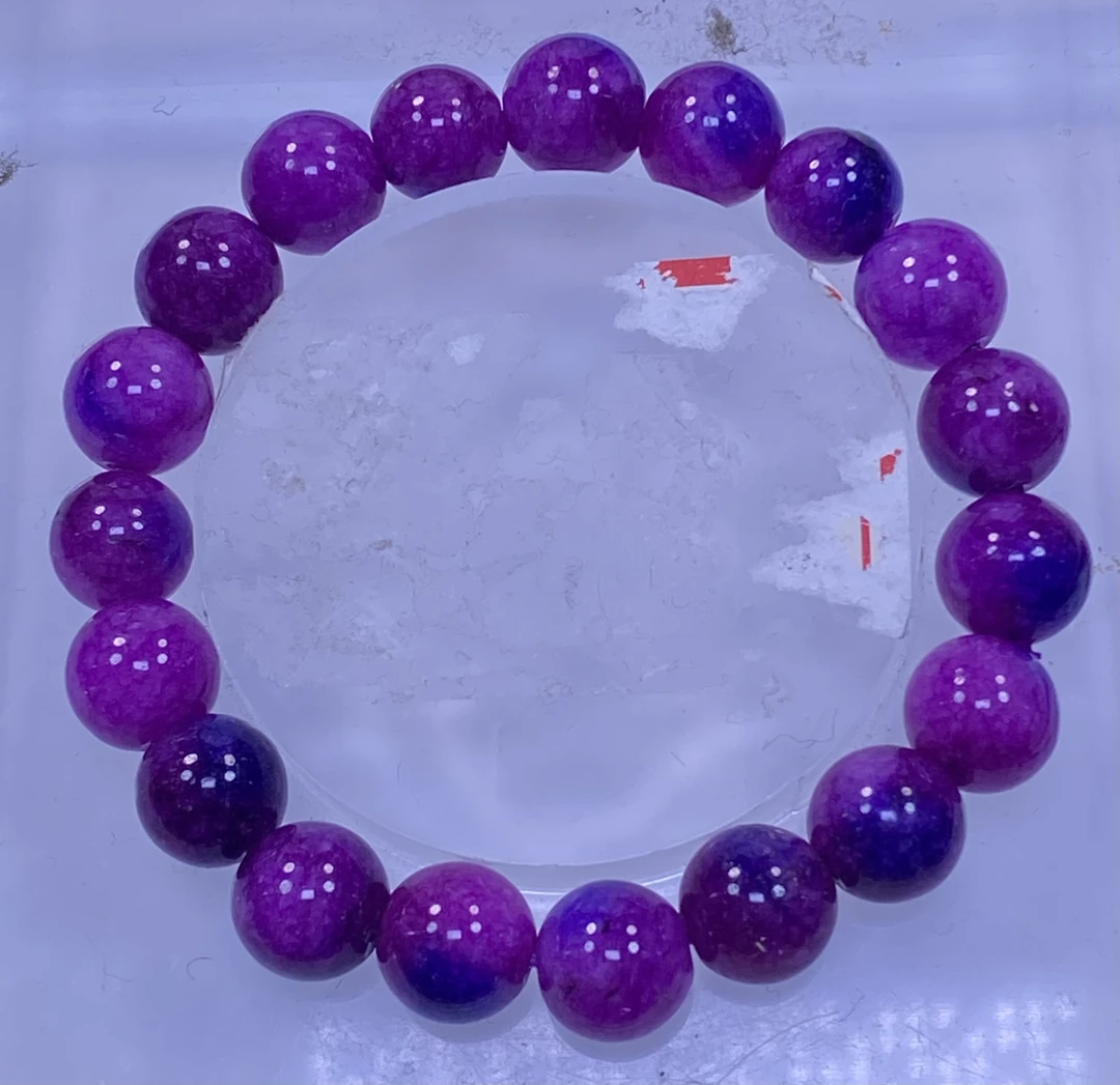 紫飘蓝10mm手串发一条B24