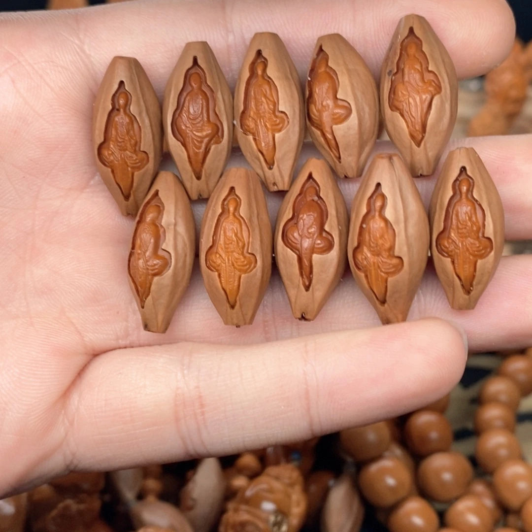 橄榄核手串/手链包衣无相佛