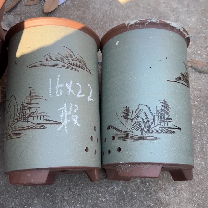 紫砂花盆特价清仓