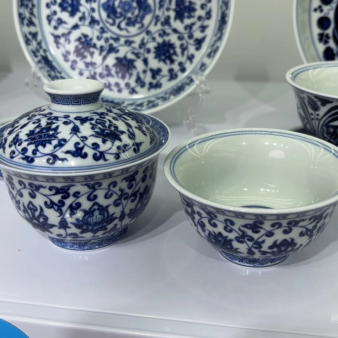 尘***客景德镇陶瓷两件套