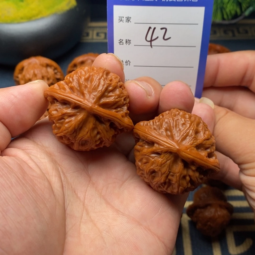 文玩核桃把件宫灯42