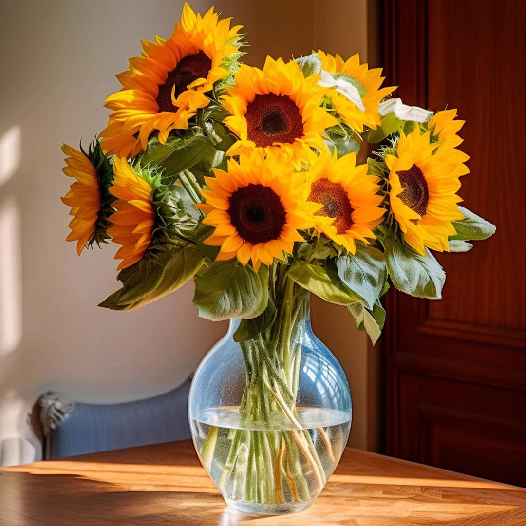 【单支向日葵】单枝花向日葵花束生活鲜花瓶插画家居鲜花花店送花上门（不含花瓶）【满58起送】