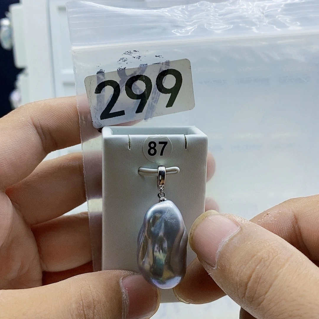 颈饰合金淡水珍珠