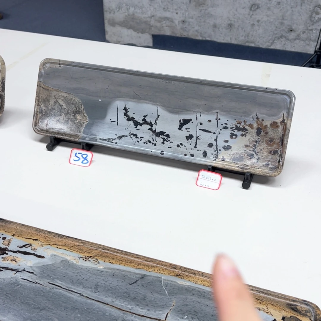 广西石天然国画石干泡台