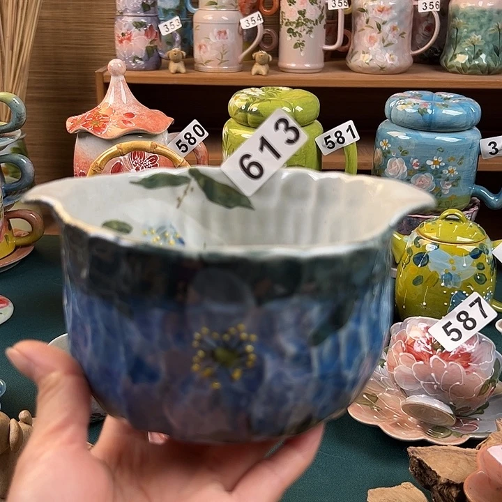 杯景德镇陶瓷手绘作品613
