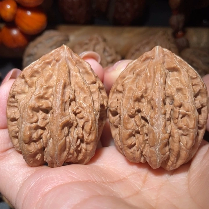 把件文玩核桃东北楸子小雪30