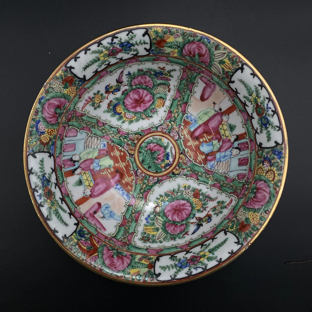 荣丰/光绪粉彩人物碗/20241202092