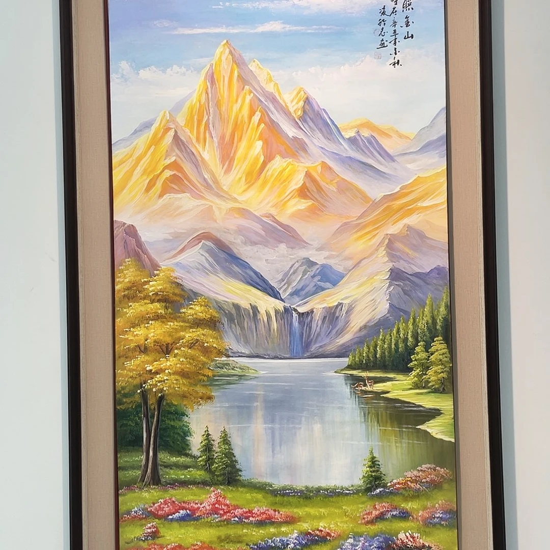 国画凌行志老师手绘国画精品