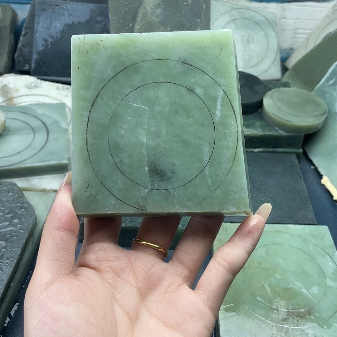 虹***妹定制和田玉定制手镯