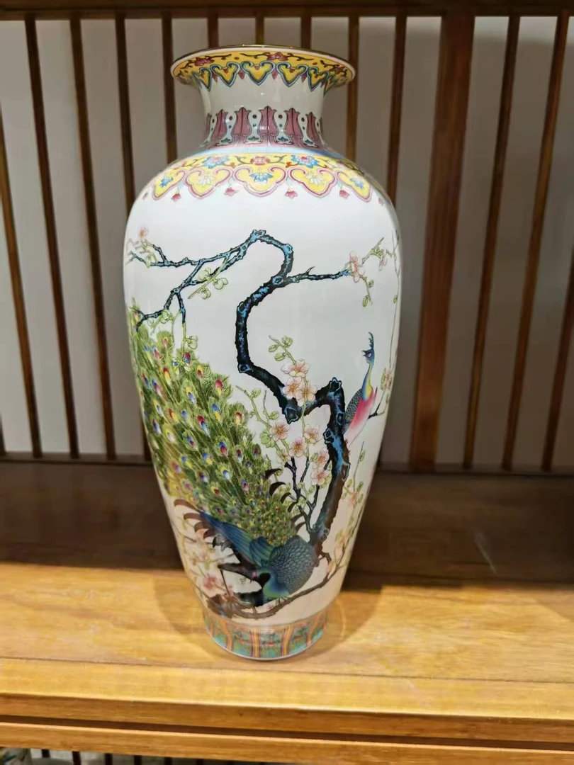 【HLS专属】富贵吉祥陶瓷瓶摆件3