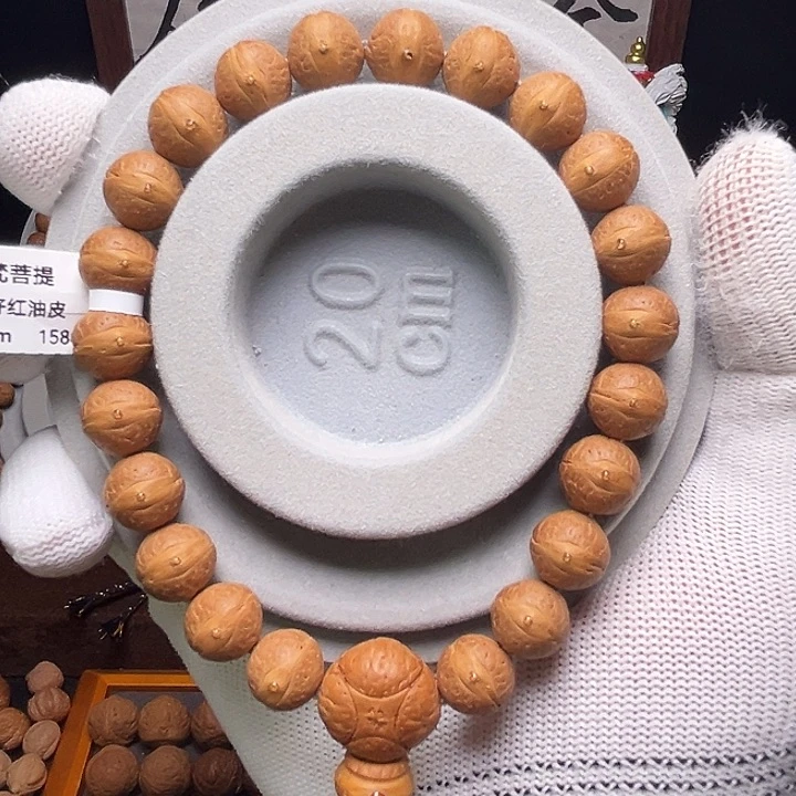 凤眼菩提手串11.5mm实心精品头货