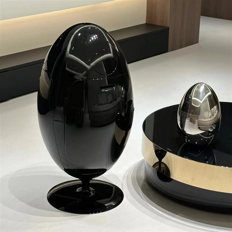 意大利垃圾桶恐龙蛋网红沙发边几角几家用M可移动设计师创意收纳